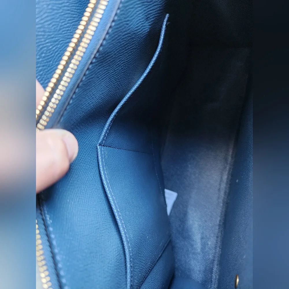 ✨️NWOT✨️ Coach Charlie Denim 2Way Carryall & Coach Dust Bag, 2018 - Picture 9 of 14